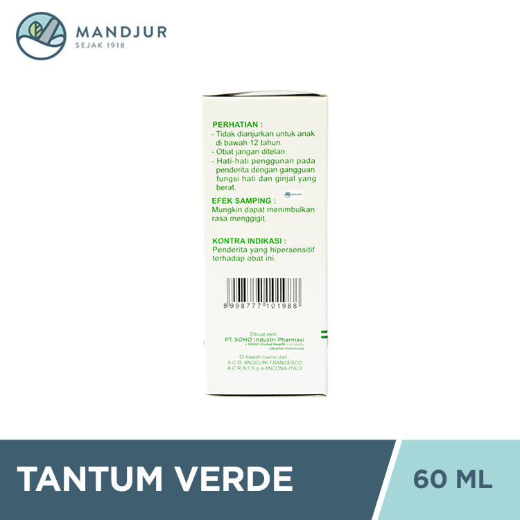 Jual Tantum Verde Oral Rinse 60 mL - Obat Kumur Mulut dan Tenggorokan ...