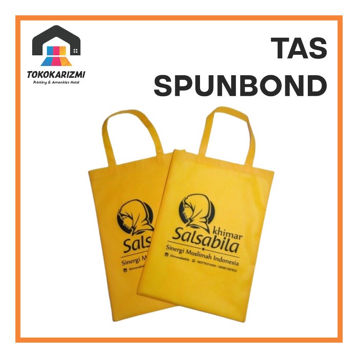 Jual Tas Spunbond Sablon 1 Warna | Shopee Indonesia