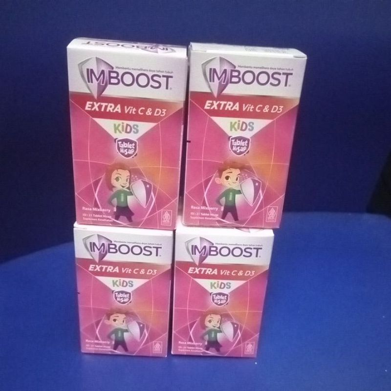 Jual Imboost kida extra Vit C & D3 ( Tab hisap) | Shopee Indonesia