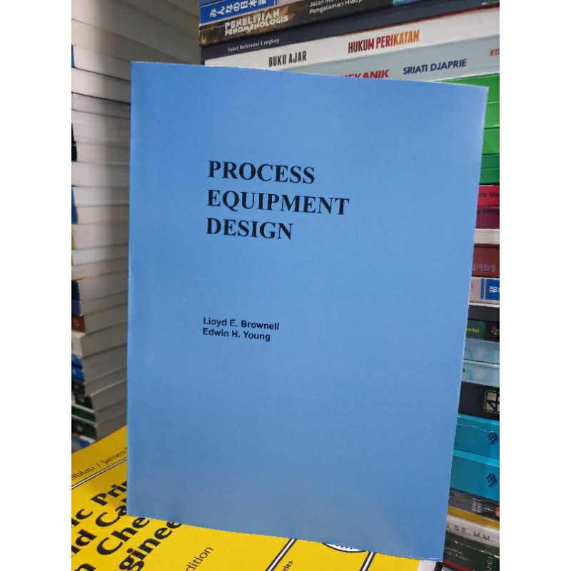 Jual Process Equipment Design by Brownell dkk | Shopee Indonesia