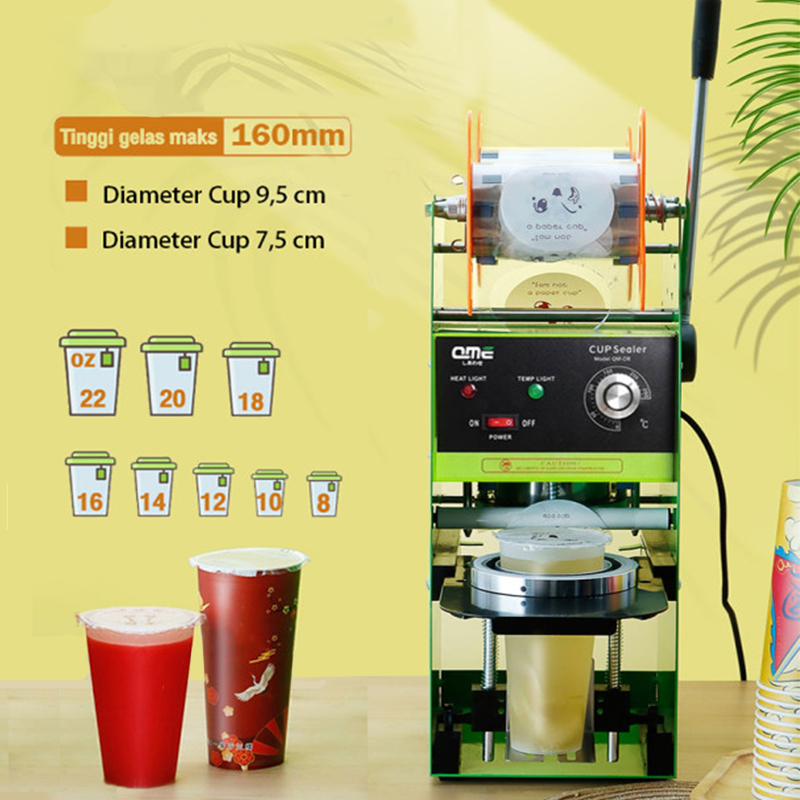 Jual Mesin Cup Sealer Mesin Press Gelas Plastik bisa Sealing Machine ...