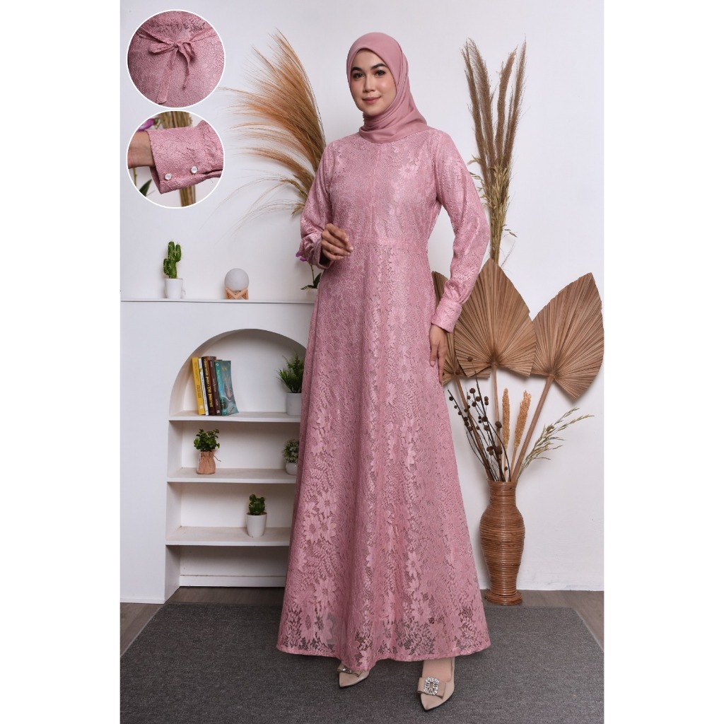 Jual Gamis Brukat Wanita Dewasa, 