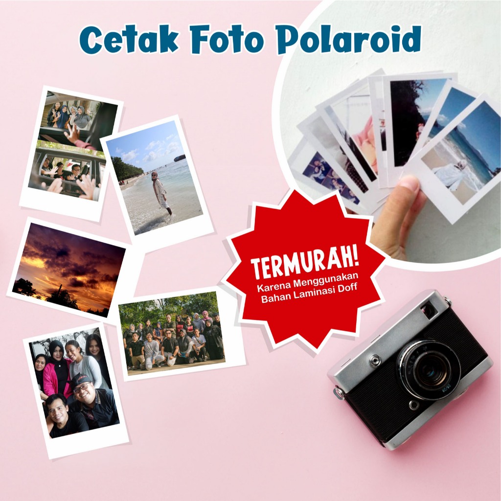 Jual Cetak Foto Polaroid 2 R Bahan Doff | Foto Custom Murah | Shopee ...