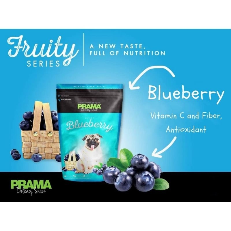 Jual Snack Anjing Prama Blueberry | Shopee Indonesia