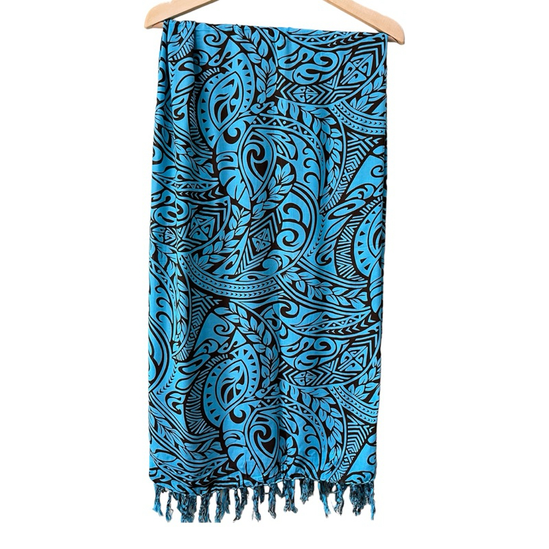 Sarong Bali - Jupe Portefeuille Unisexe - 160x55 Cm, 100% Viscose - Pour Plage, été, Déguisement - Gris