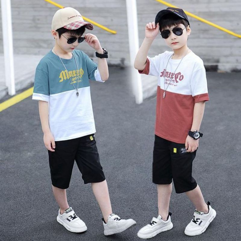 Jual Baju Kaos Anak Distro Kombin Laki-Laki Usia 1-12Tahun | Shopee ...