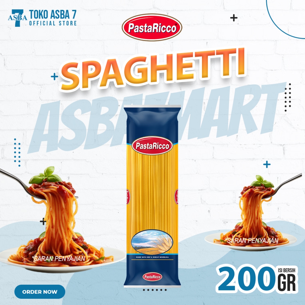 Jual PASTARICCO SPAGHETTI 200G | Shopee Indonesia