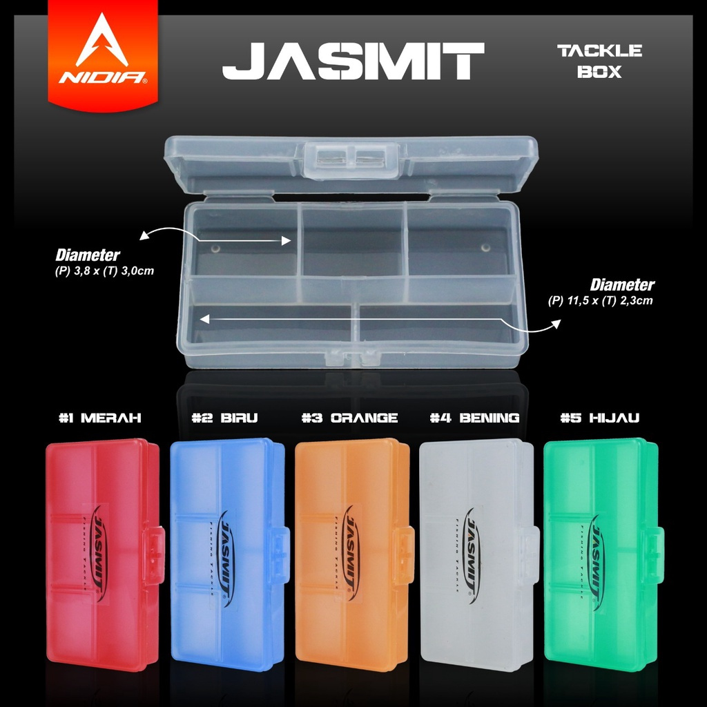 Jual Box Pancing JASMIT A1 dan JASMIT A2 - Kotak Pancing BOX PANCING ...