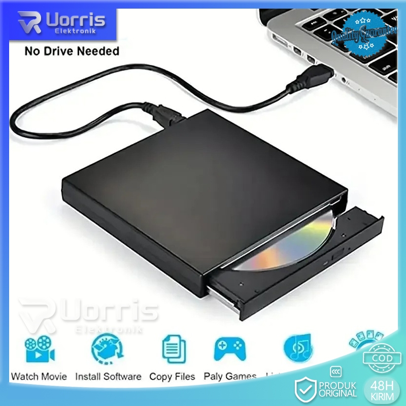 Jual DVD external /dvd external laptop /Portable DVD Writer DVD/CD/VCD ...