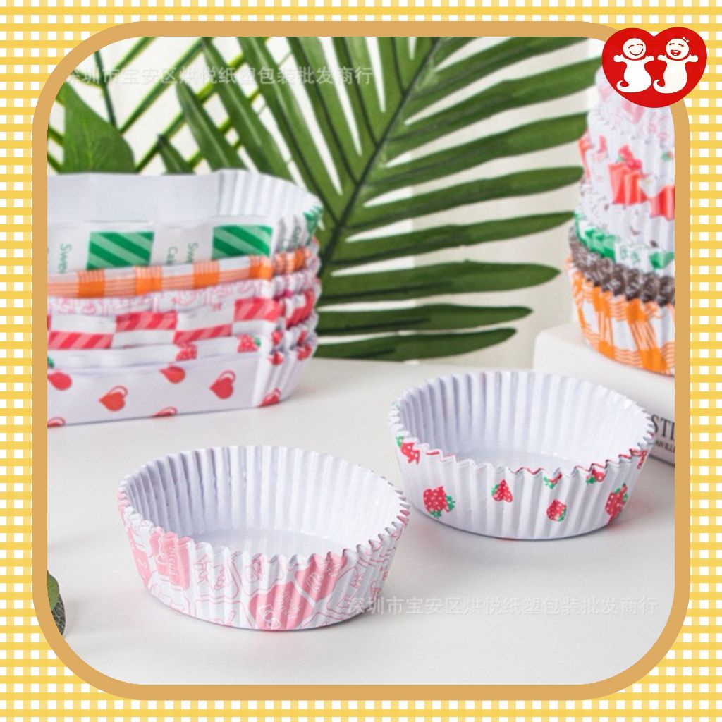Jual Paper Cup Case Roti 10pc / Paper Cup Roti Kertas Laminating ...