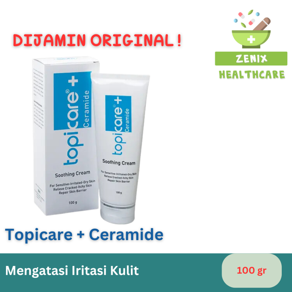 Jual Topicare + Ceramide 100 gr |Topicare Soothing Cream 30 gr ...