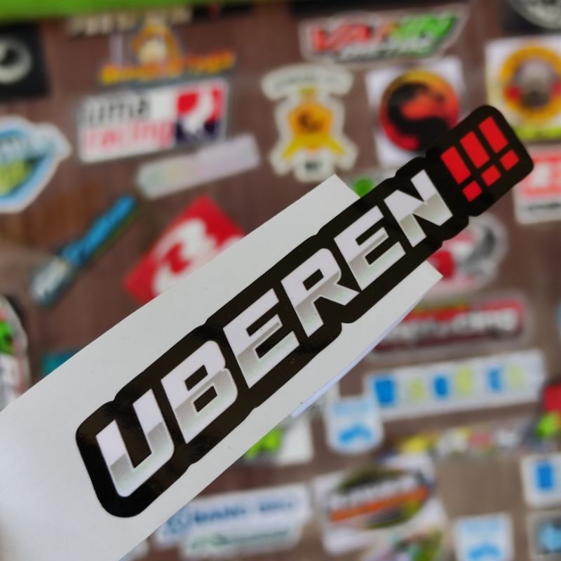 Jual stiker uberen!! | Shopee Indonesia