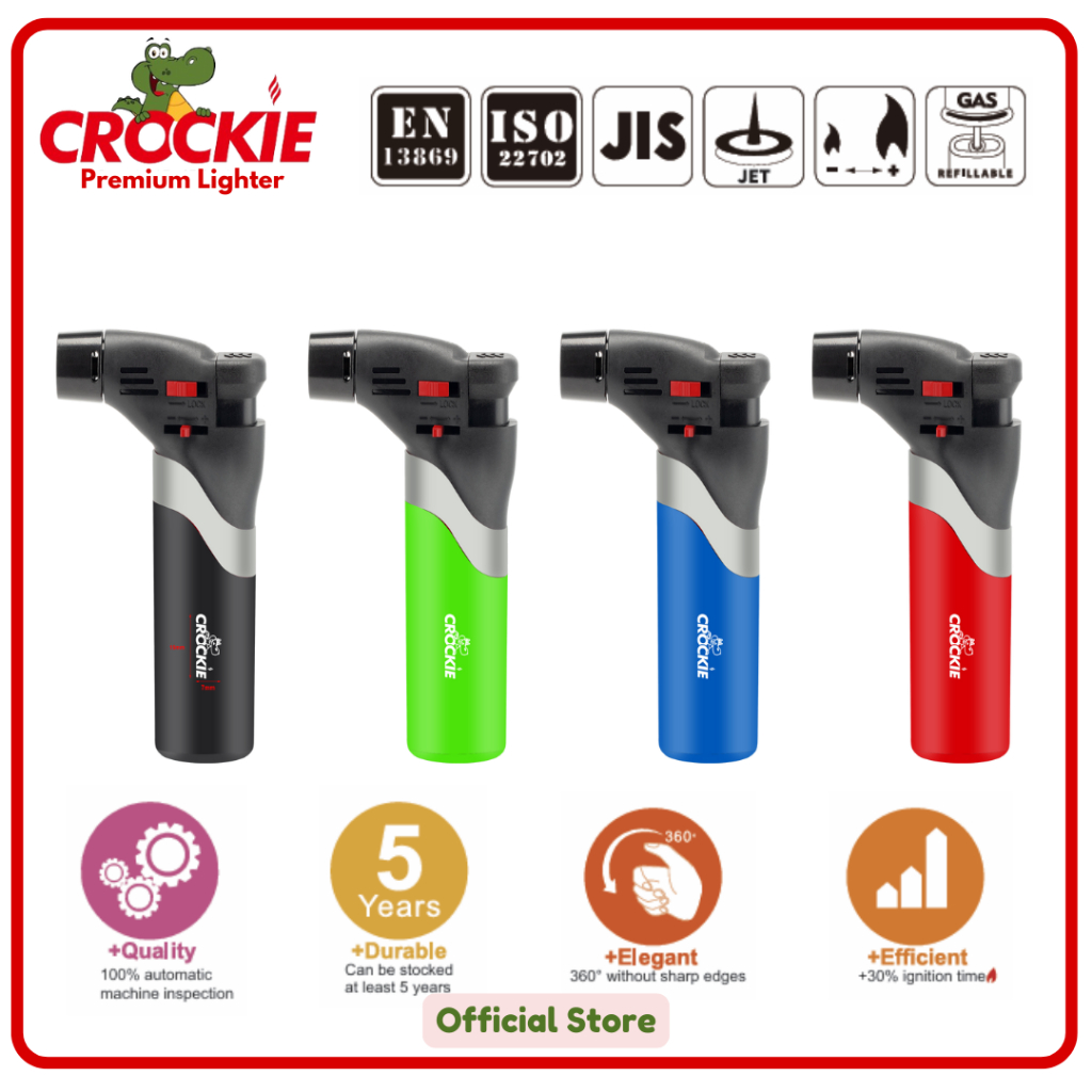 Jual Korek Api Torch - Crockie Superjet 4 Pcs | Shopee Indonesia
