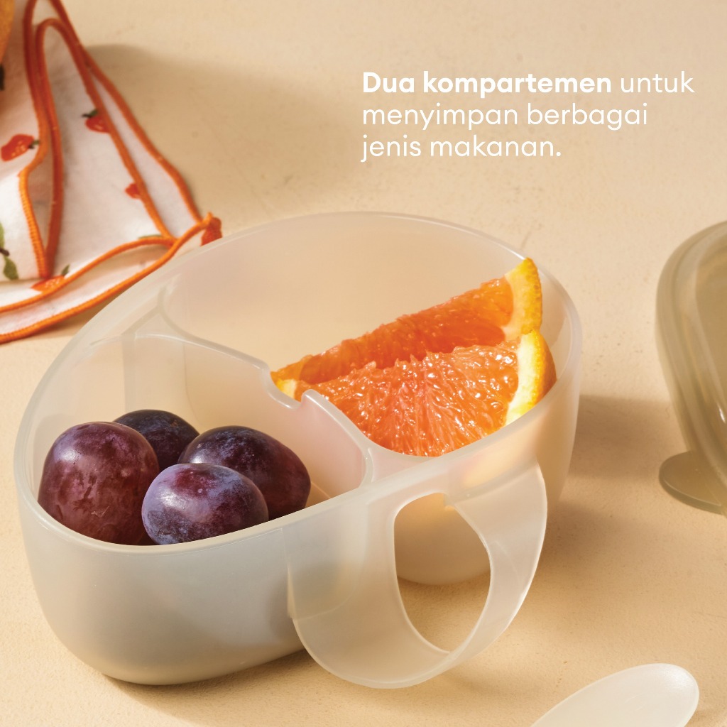 Jual Little Dimple Pack & Go Travel Set - Tempat Makan dan Sendok Mpasi ...