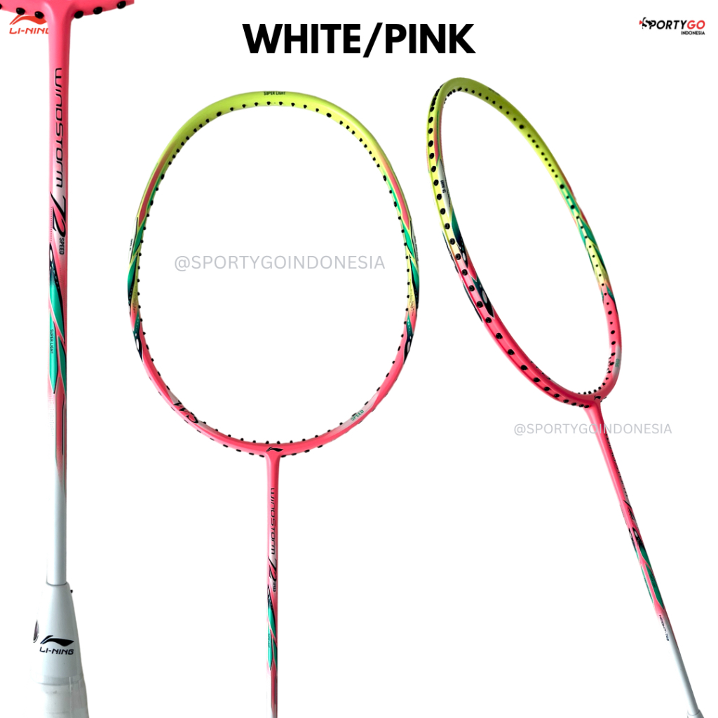 Raket Badminton Li-Ning Windstorm 72 Power Speed Original Lining Ws72