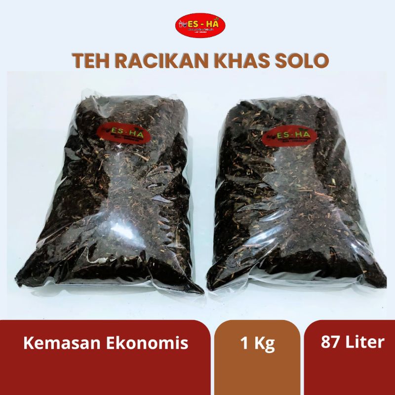 Jual Teh Tubruk Racikan Khas Solo ES-HA 1 Kg | Shopee Indonesia