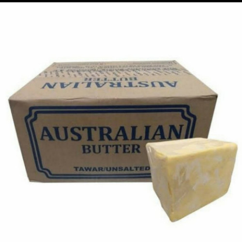 Jual Australian Butter Unsalted 500 Gram Harum Untuk Kue Kering Bolu ...