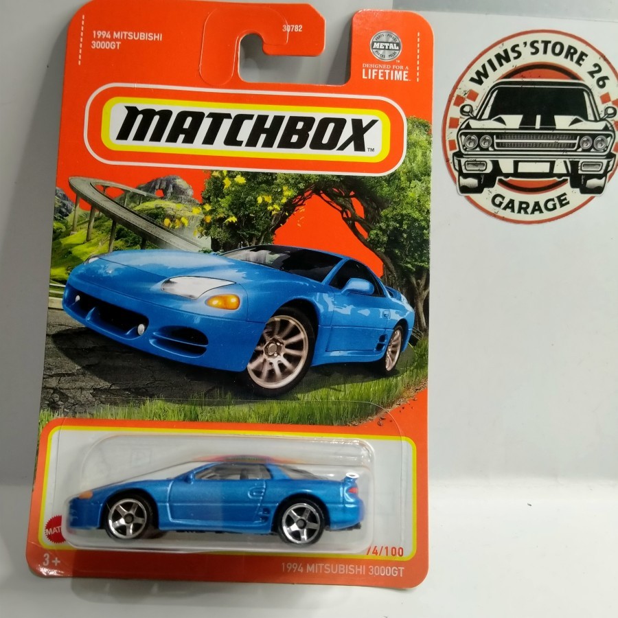 Jual MATCHBOX 1994 MITSUBISHI 3000GT 2022 HITAM di Seller SouLMerchant - Kota Tasikmalaya, Jawa