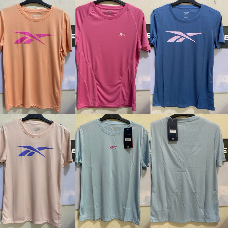 Jual Baju Kaos Olahraga Reebok Original Tshirt Jersey wanita | Shopee ...