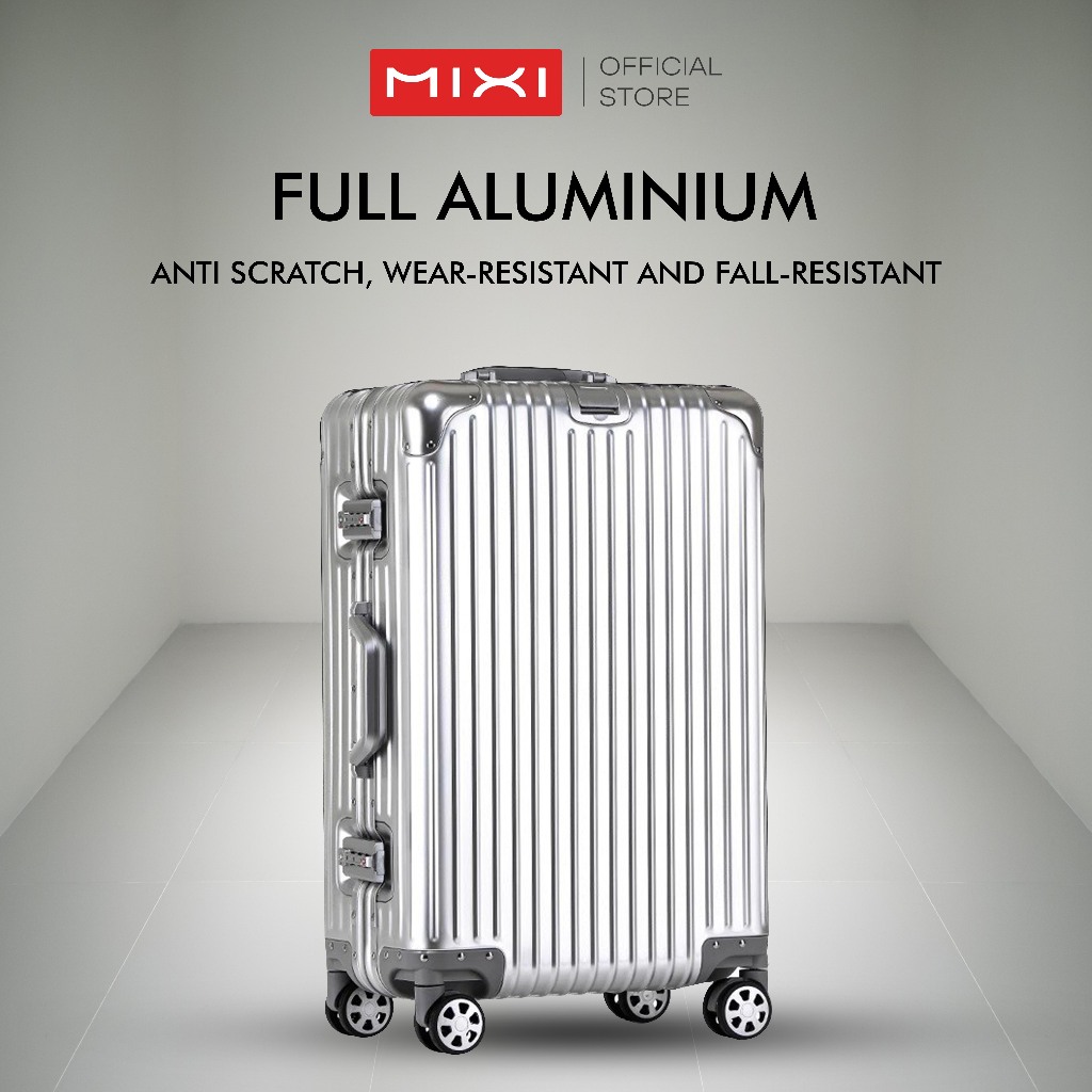 Jual Mixi Koper Full Aluminium Kabin & Bagasi M002 | Shopee Indonesia