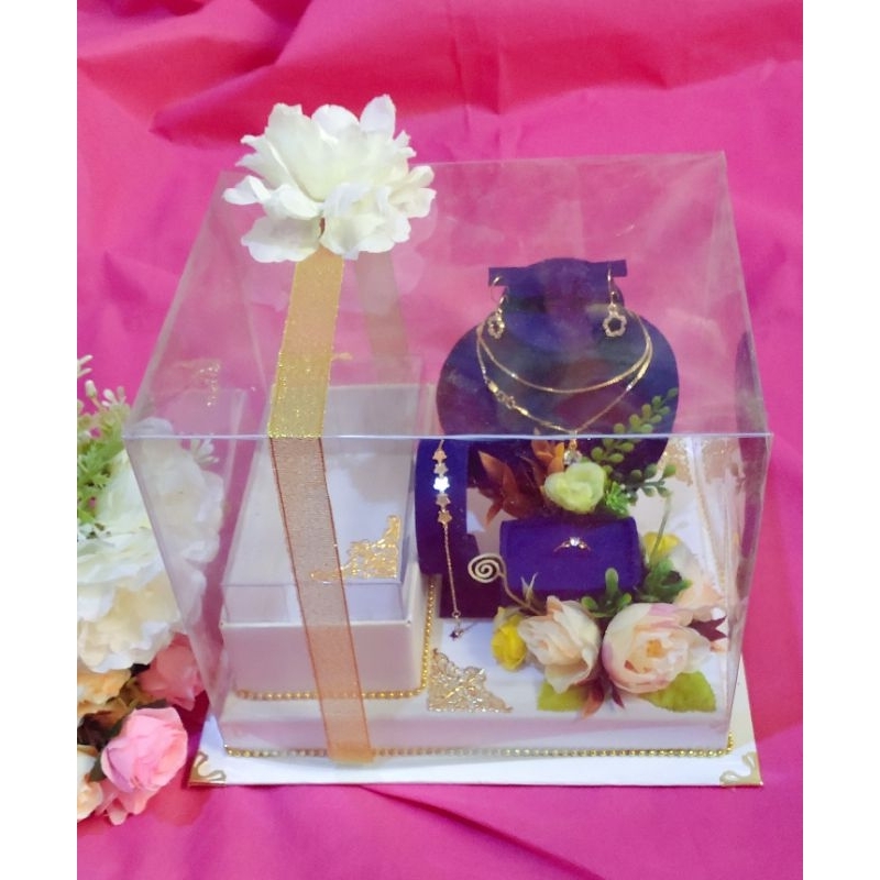 Jual Box mahar seserahan pernikahan lengkap uangkalung gelang cincin ...