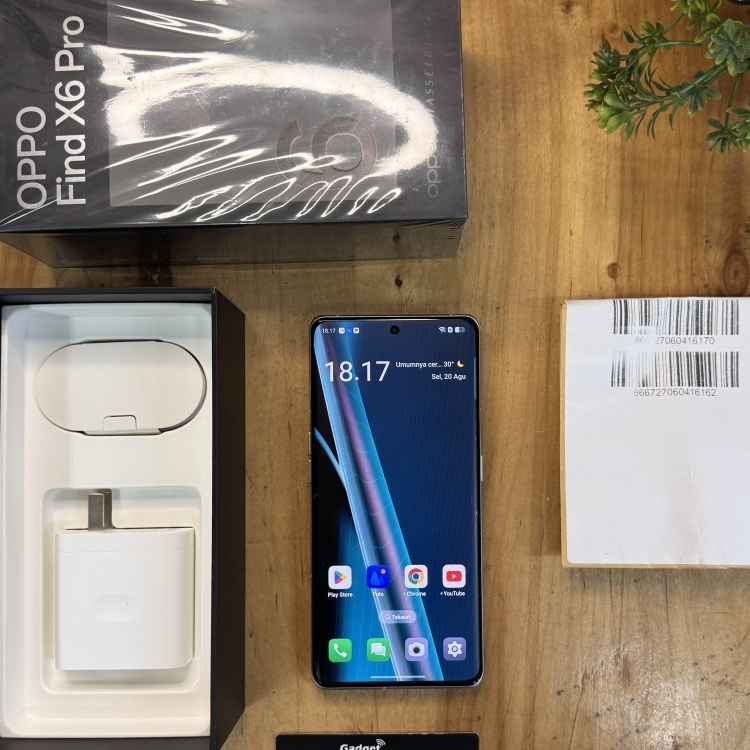 Jual Oppo Find X6 Pro 5G 16GB 512GB Brown Leather Like new