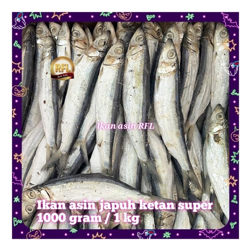 Jual ikan asin japuh ketan super 1000gram / 1 kg | Shopee Indonesia
