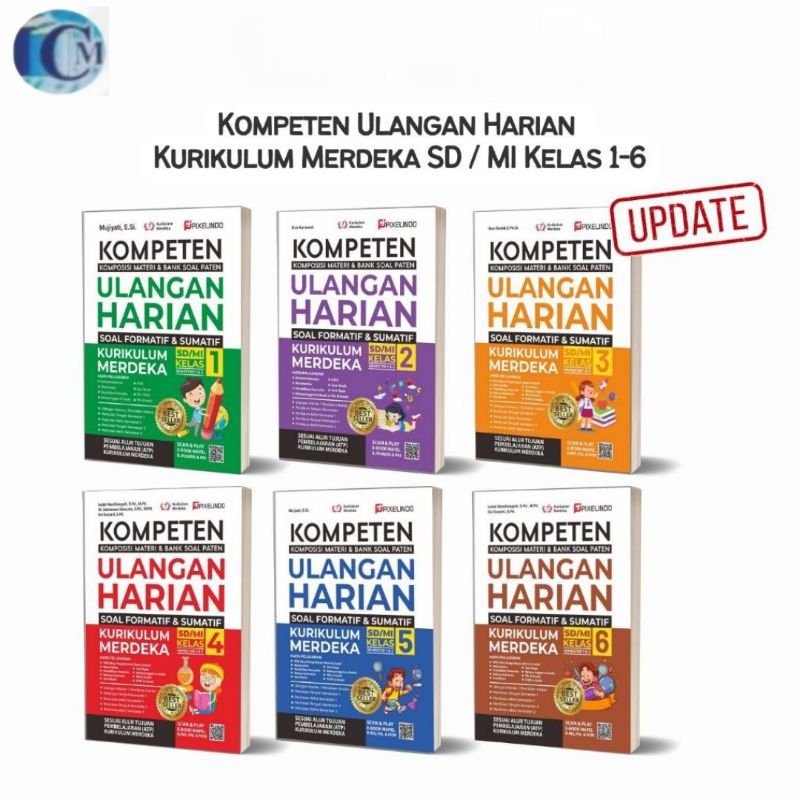 Jual Buku Kompeten Ulangan Harian Kurikulum Merdeka SD/MI Kelas 1-6 ...