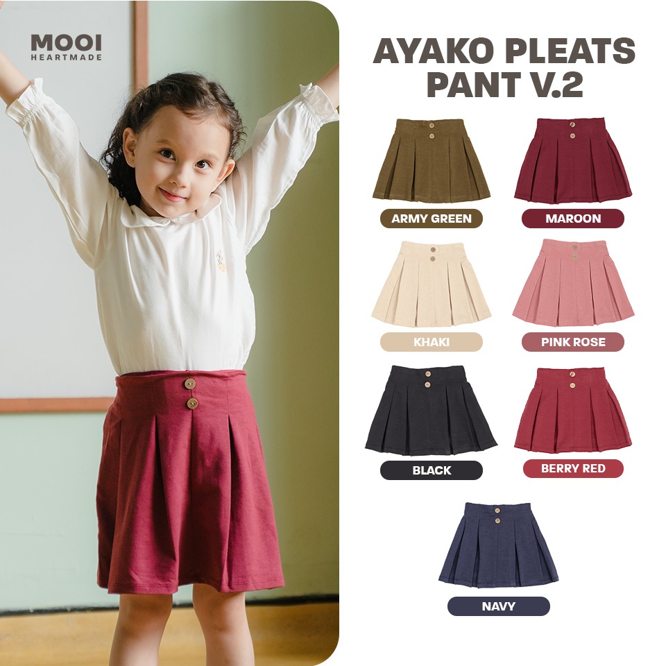 Little M Denim With Pocket Side Celana Rok Anak Perempuan