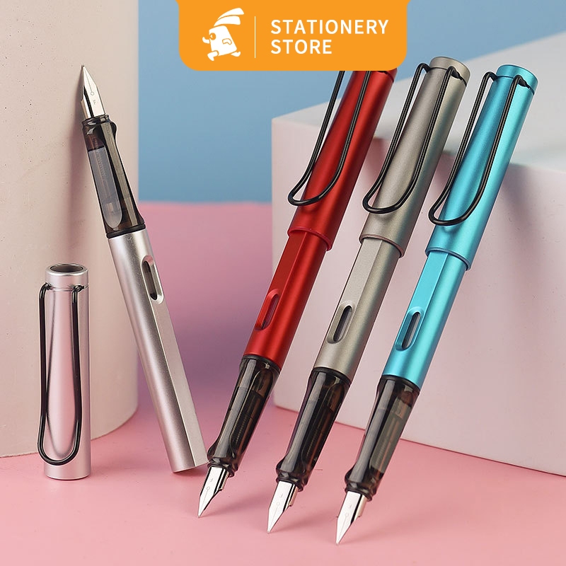 Jual Pulpen Fountain Pen / Erasable Fountain Pen With Ink Catridge ...