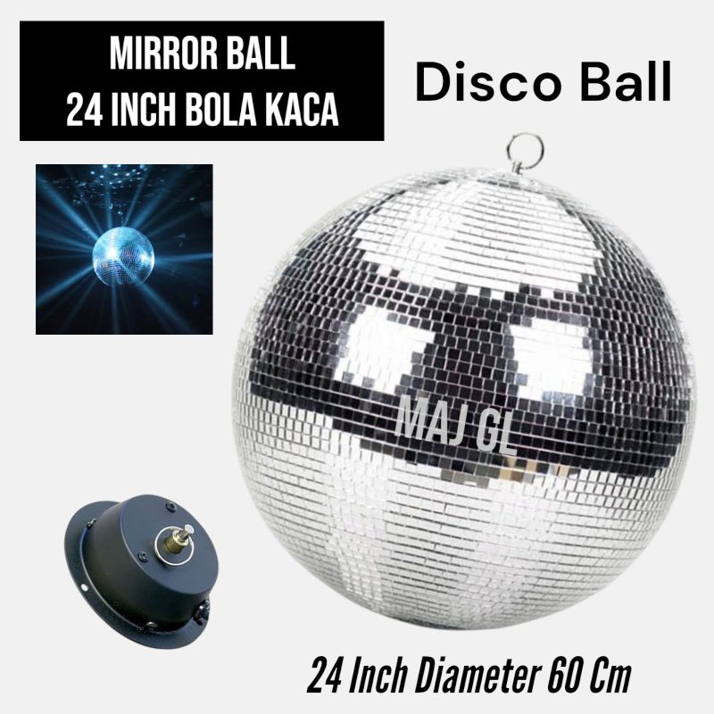 Jual Bola Kaca Mirror Ball 24 Inch Disco Ball Shopee Indonesia