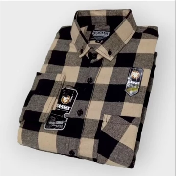Kemeja Flanel Import Premium Motif Wanita Dan Pria Lengan Panjang Motif Kotak2 Dan Garis2