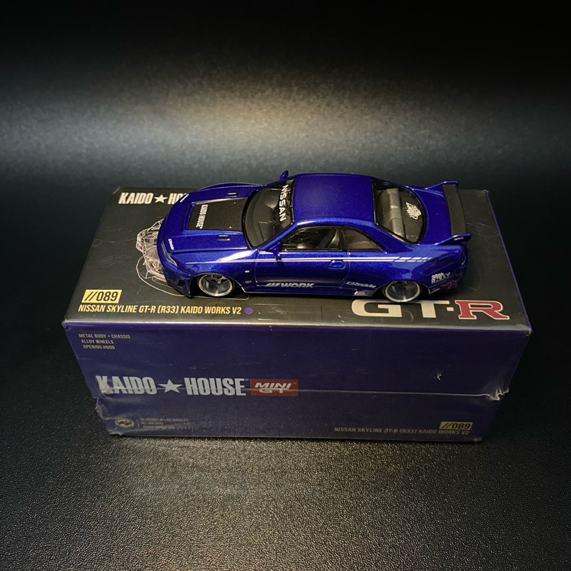 Jual Mini GT Kaido House Nissan Skyline GT-R (R33) Kaido Works V2 ...