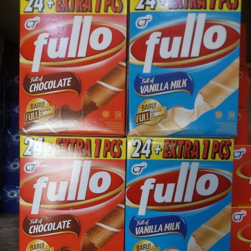 Jual FULLO WAFER ROLL 1 BOX ISI 24 X 7 GRAM | Shopee Indonesia