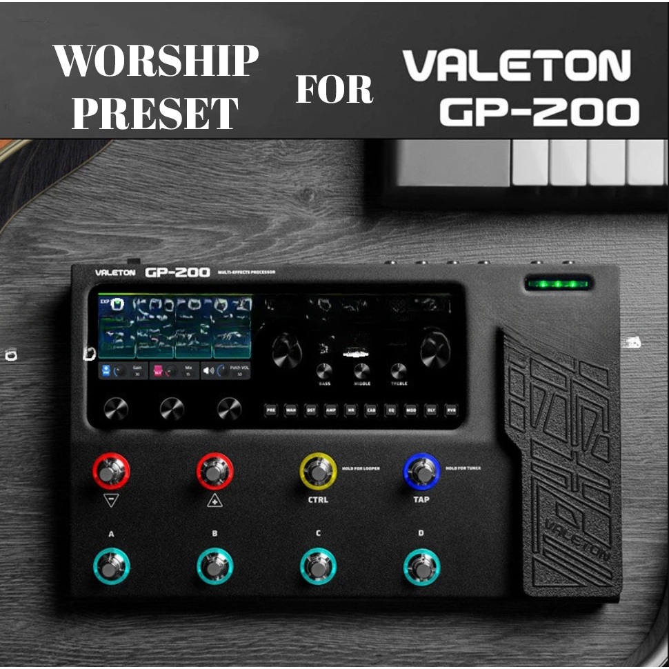 Jual Valeton GP200 WORSHIP PRESETS V2 | Shopee Indonesia
