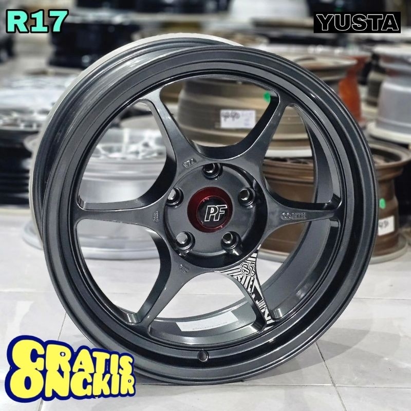 Jual Velg mobil racing r17 ENKEI PF06 FLOW FORMING LEBAR 8 ET 40 velg ...