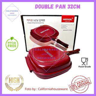 Happy Call Double Pan 32cm / Double Pan 32cm / Panci Double Pan 32cm Anti Lengket