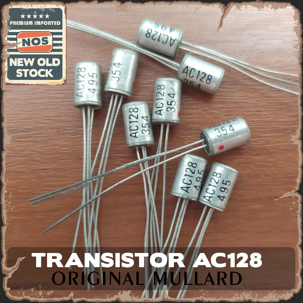 Jual Transistor AC128 Original Mullard (NOS) | Shopee Indonesia