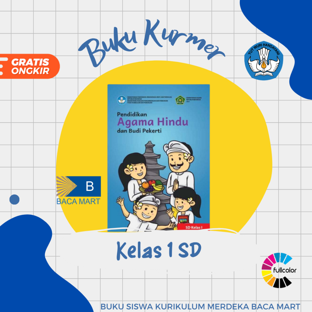 Jual Buku Siswa AGAMA HINDU KELAS 1 SD Kurikulum Merdeka Pendidikan ...