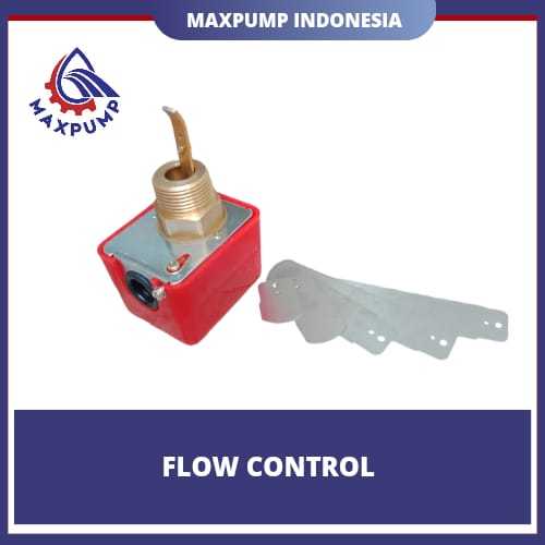 Jual MAXPUMP Saklar Aliran Air Otomatis HFS-25 | Flow Switch 1 Inch ...