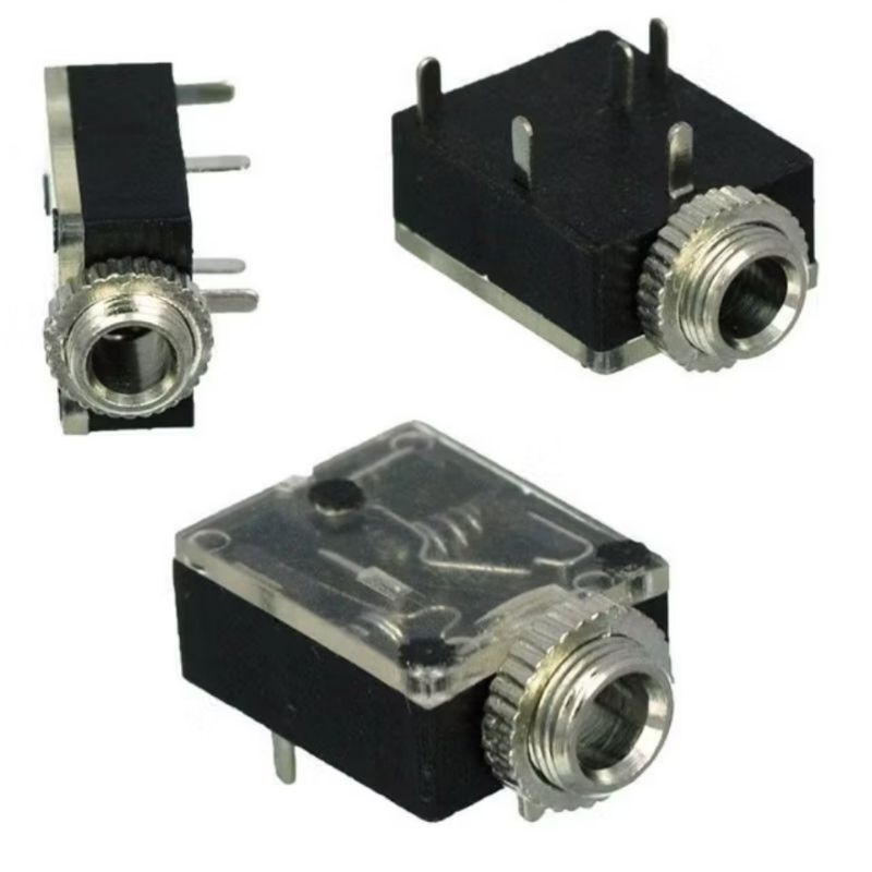 Jual Soket Socket Jack Mini Stereo 3.5mm Female 5 Pin Jack Aux | Shopee ...