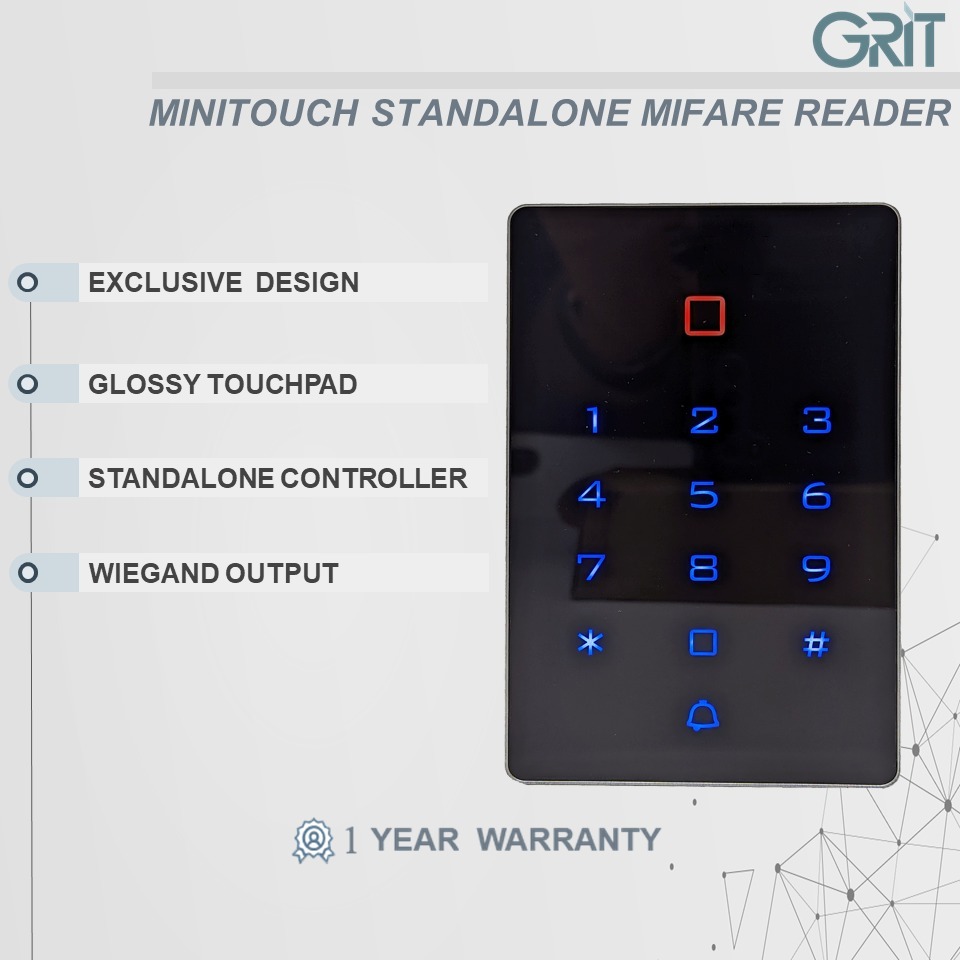Jual GRIT Standalone Access Control Reader Controller Wiegand ...