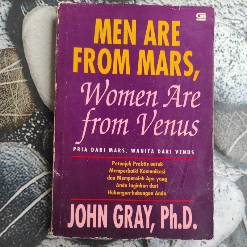 Jual Buku Men Are From Mars Women Are From Venus