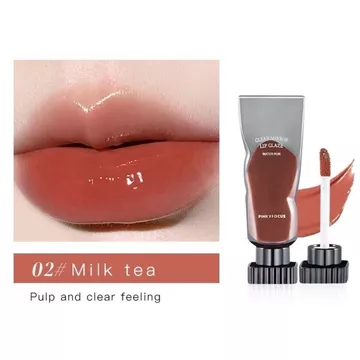 PINKYFOCUS Mirror Glossy Lip Glaze Stain Glossy Lipstik