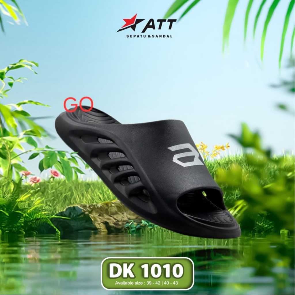 Gos Att Dk 1010 & Ads 1006 Sandal Selop Karet Pria Casual Slip On Nyaman Dan Rin - foto 2