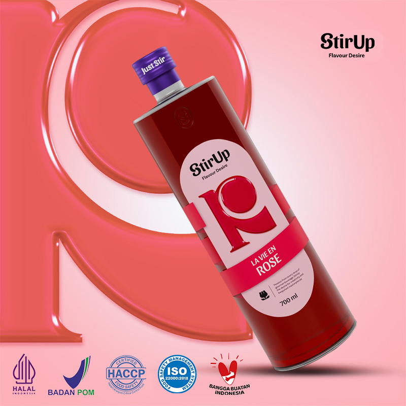 Jual StirUp La Vie En Rose - Gourmet Syrup Rasa Mawar - Glass | Shopee ...