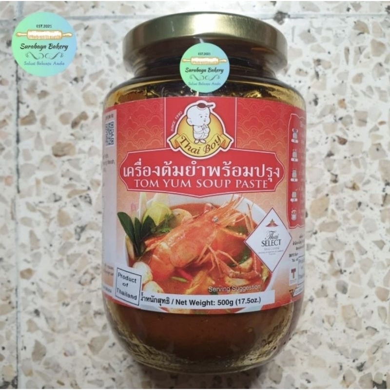 Jual Thai Boy Tom Yum Soup Paste /Tom Yum Pasta 500Gr | Shopee Indonesia