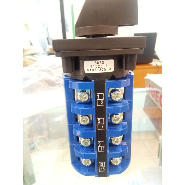 Jual Selector Switch Rotary Switch Salzer 4P 63A ON-OFF | Shopee Indonesia
