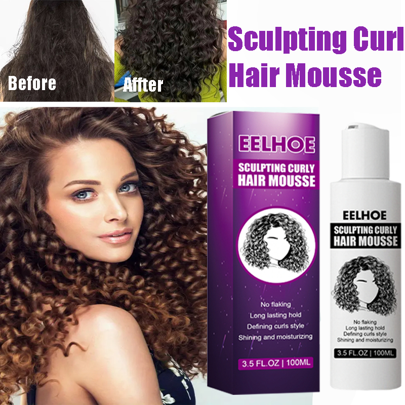 Jual Curl Gel curling cream gel rambut keriting hair spray elastin ...