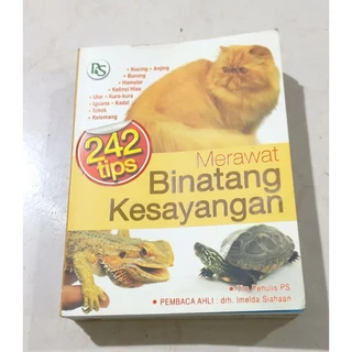 ( OBRAL ) BUKU FAUNA // BINATANG PELIHARAAN // 242 TIPS MERAWAT BINATANG // ORIGINAL